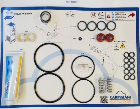 CARPIGIANI sada tesnenia na točenú zmrzlinu TRBP-EVO 740