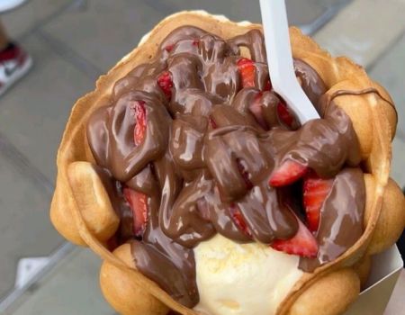 Prášok na výrobu Bubble waffle