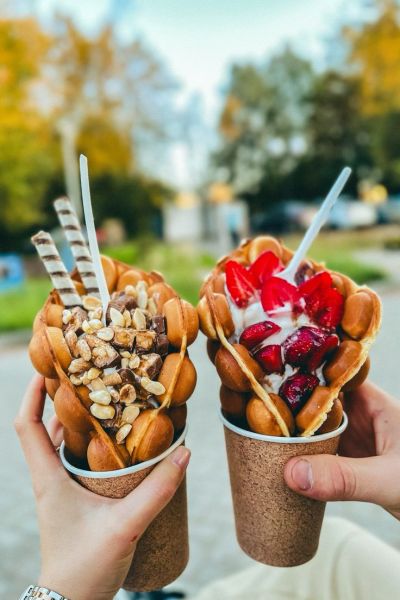 Prášok na výrobu Bubble waffle
