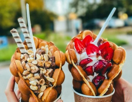 Prášok na výrobu Bubble waffle