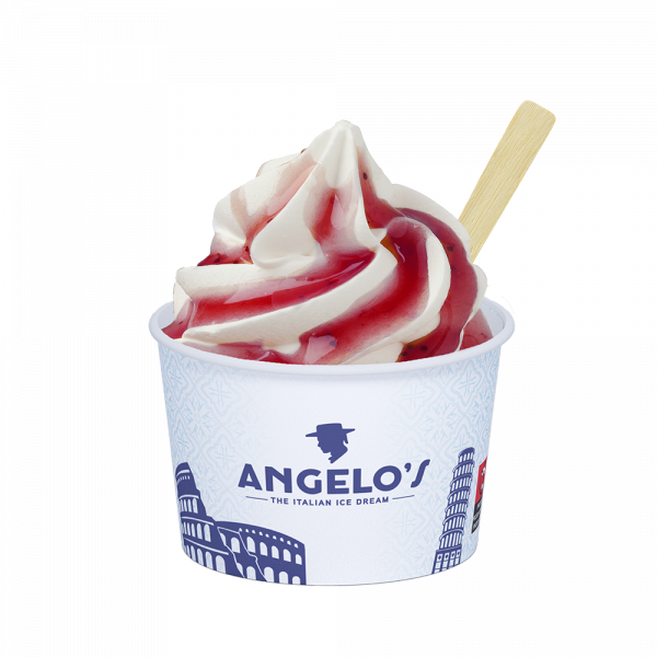 Poleva, toping jednorožeč-tutti frutti