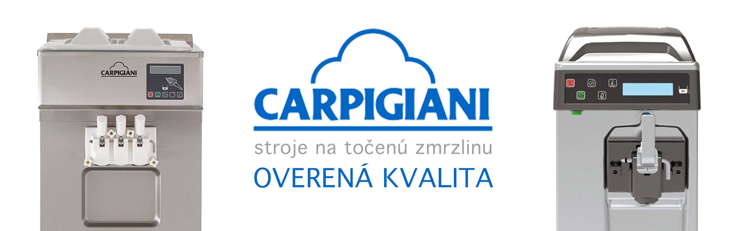 Stroje na točenú zmrzlinu Carpigiani