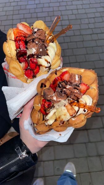 Prášok na výrobu Bubble waffle